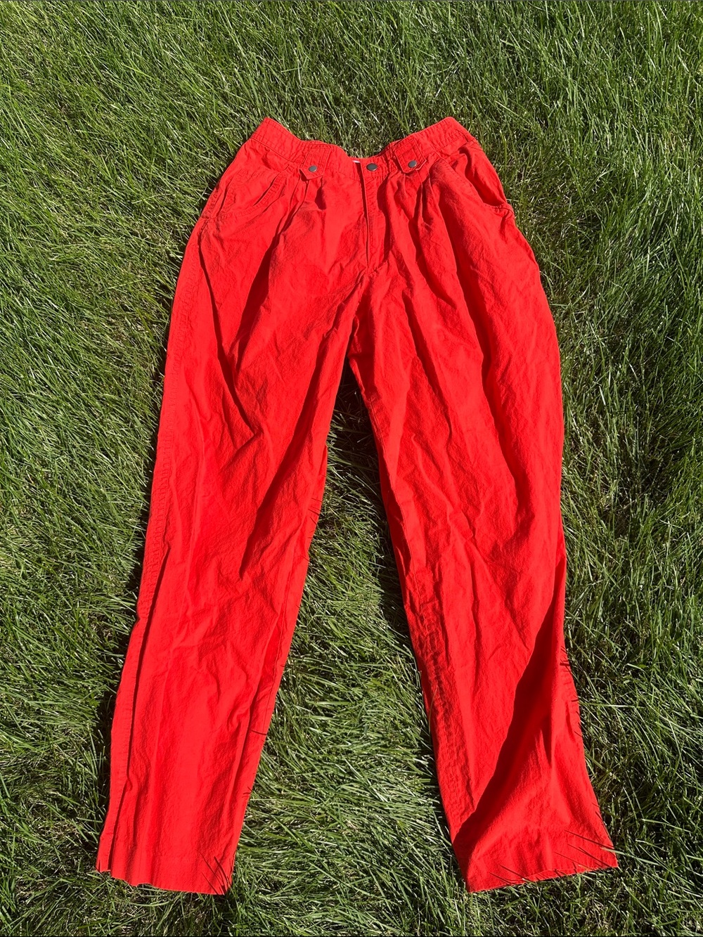 ChausBright Red Chinos